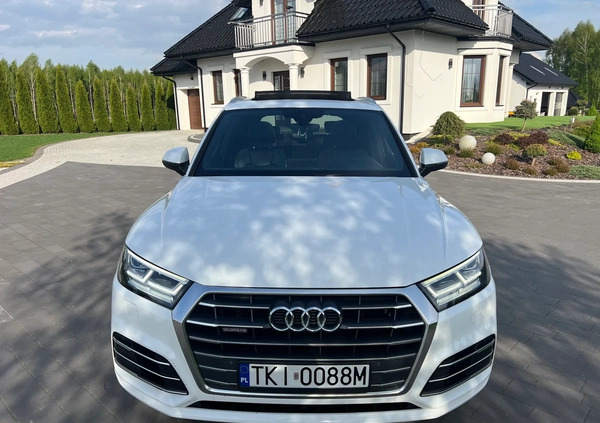 Audi Q5 cena 148000 przebieg: 135563, rok produkcji 2017 z Andrychów małe 742